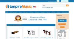 Desktop Screenshot of empiremusic.net